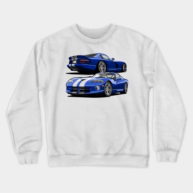 Viper Crewneck Sweatshirt by icemanmsc